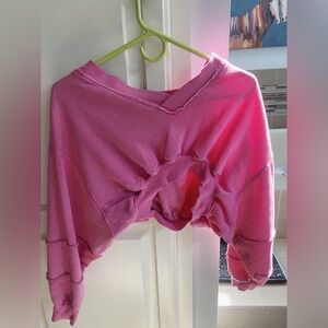 urban cropped sweatshirt